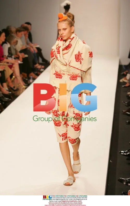 Models at John Rocha Fashion Show