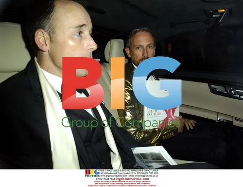 David Furnish and Patrick Cox at Golden Age of Couture Gala