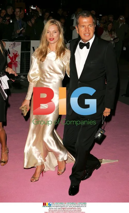 Kate Moss at The Golden Age of Couture VIP