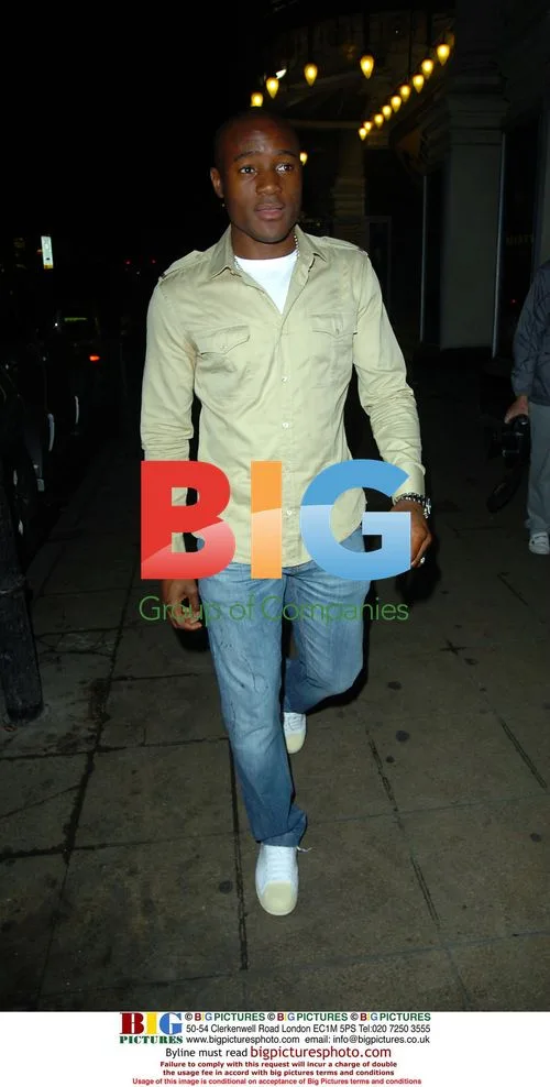Footballer Nigel Reo-Coker at Movida Club