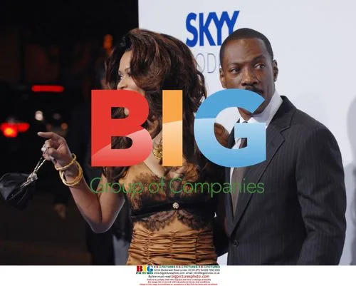 Eddie Murphy and Tracey Edmonds at 'Good Luck Chuck' Premiere