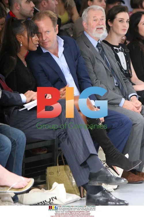 Naomi Campbell and Erin O'Connor at Fashion Fringe Show