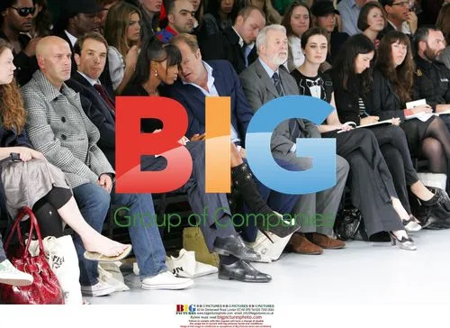 Naomi Campbell and Erin O'Connor at London Fashion Week
