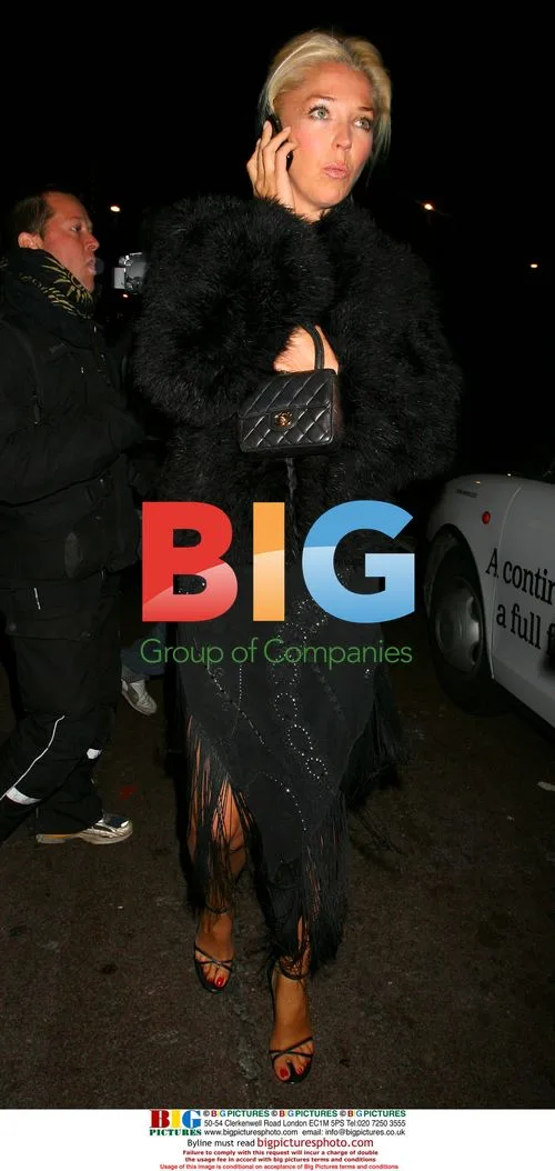 Tamara Beckwith leaving VIP gala