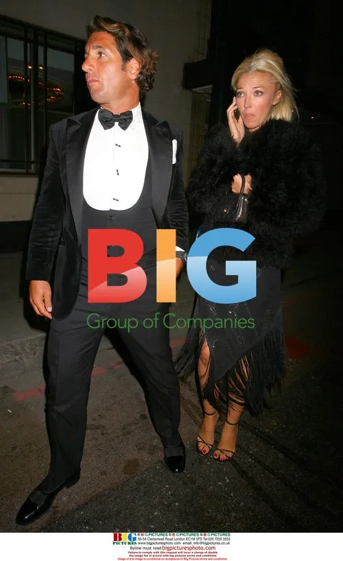 Tamara Beckwith and husband at 'The Golden Age of Couture' gala