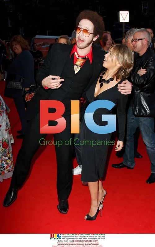Rachel Stevens and Paul Kaye at Vodafone Awards