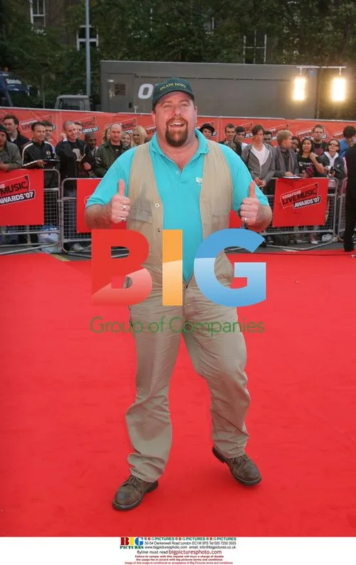 Kenny at Vodafone Music Awards in London