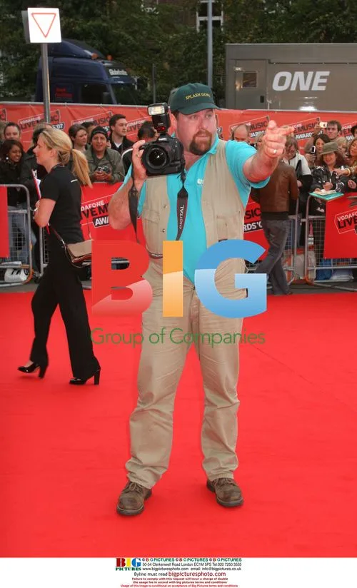 Kenny arrives at Vodafone Live Music Awards