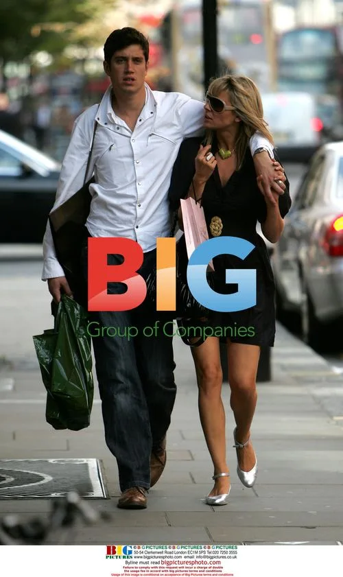 Tess Daly and Vernon Kay Shopping