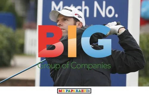 Bradley Dredge at Golf Tournament