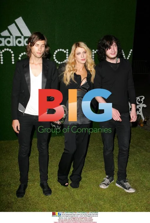 Courtney Love at Adidas By Stella McCartney Fashion Show