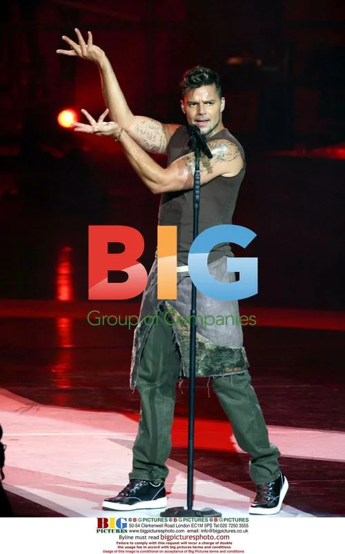 Ricky Martin Gig in Guadalajara, Mexico