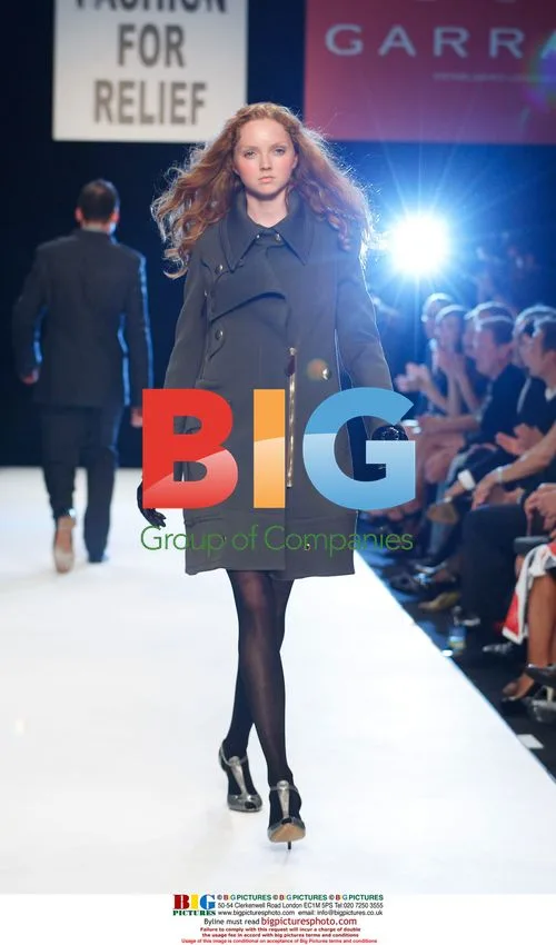 Lily Cole at Fashion For Relief Catwalk