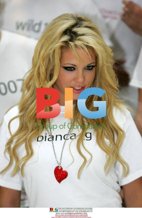 Bianca Gascoigne and Jeff Brazier at National Dating Day
