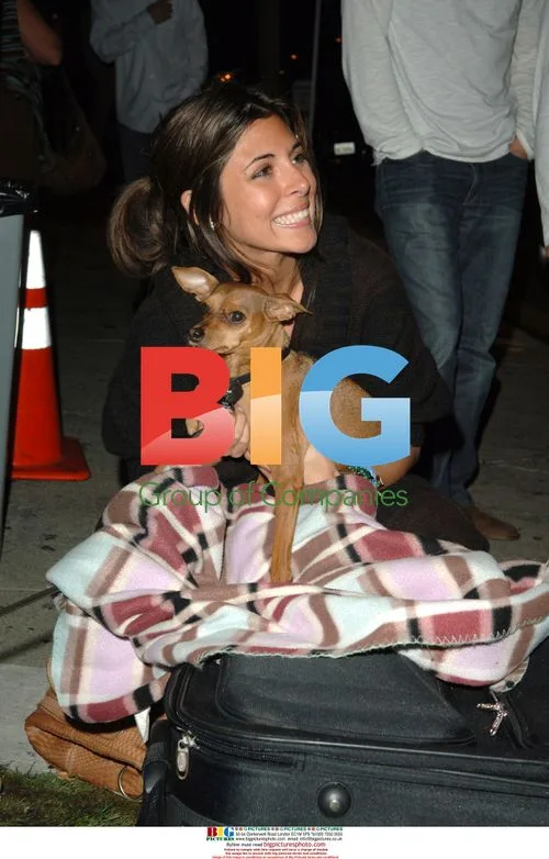 Jamie Lynn Sigler with Dog