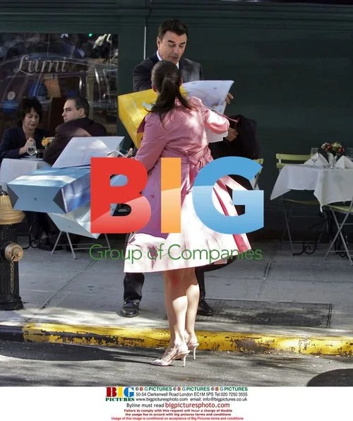 Kirsten Davis Filming 'Sex and the City'