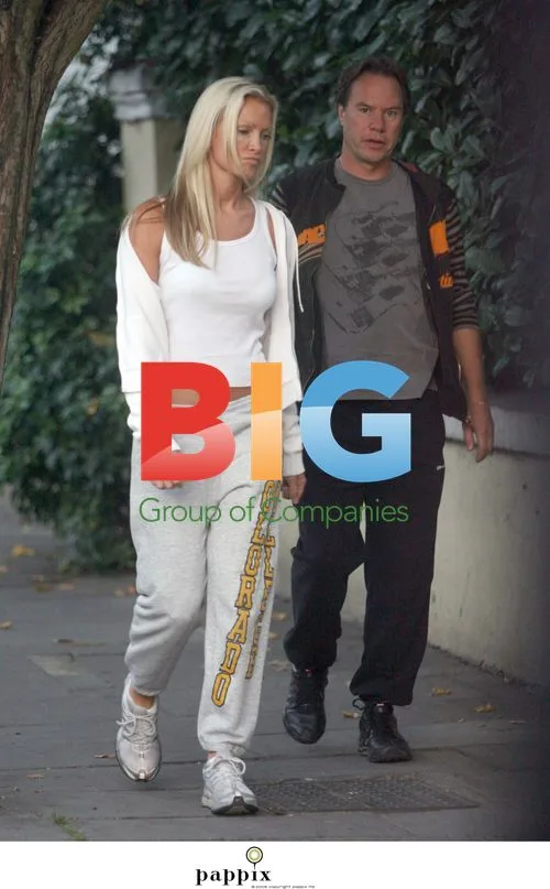 Caprice Bourret and John Hitchcox Take Evening Stroll