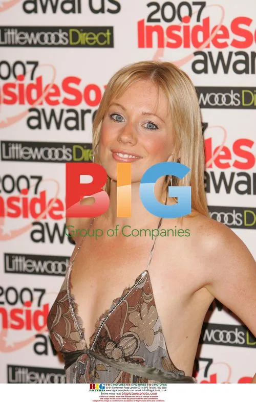 Kellie Shirley at Inside Soap Awards 2007