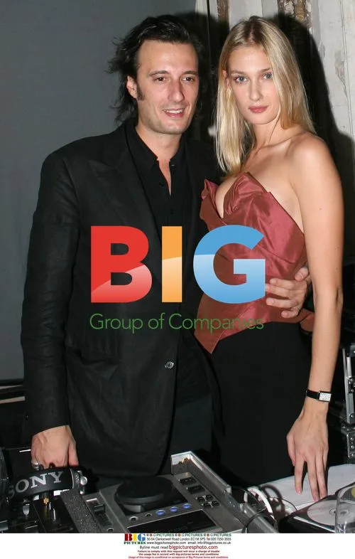 Matteo Ceccarini and Eva Riccobono at Vivienne Westwood party