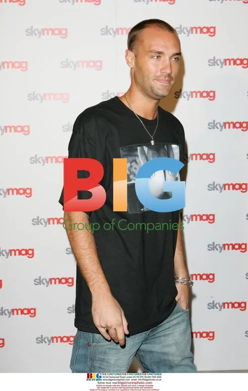 Callum Best at Skymag Launch Party