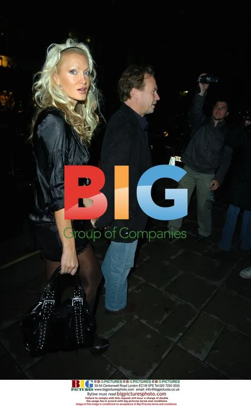 Caprice Bourret and John Hitchcox at Cipriani