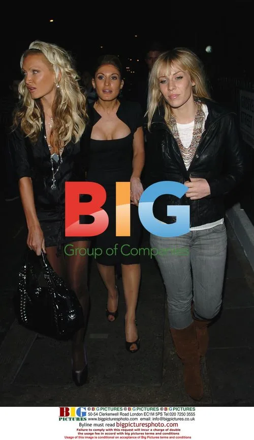 Caprice, Natasha, Hofit and John at Cipriani