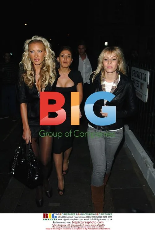 Caprice, Natasha, Hofit and John at Cipriani