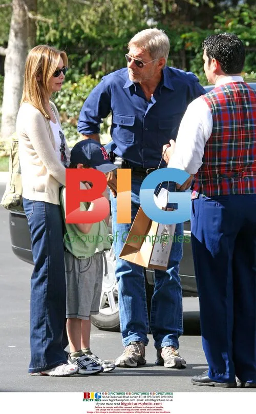 Harrison Ford & Calista Flockhart at Disneyland