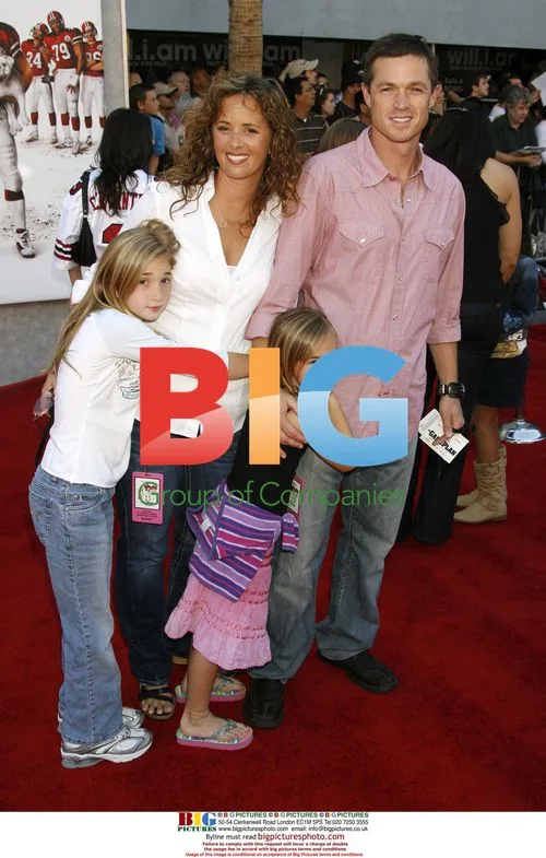 Eric Close and Family at "The Game Plan" Premiere