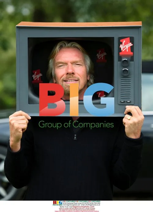 Sir Richard Branson at Home for Virgin 1 Launch