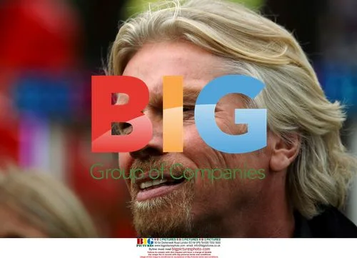Sir Richard Branson at Virgin 1 Launch
