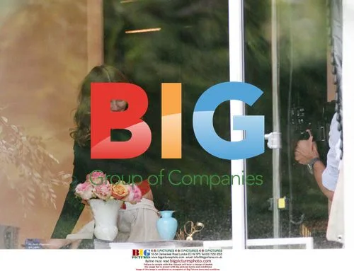 Drew Barrymore Photoshoot in LA Office