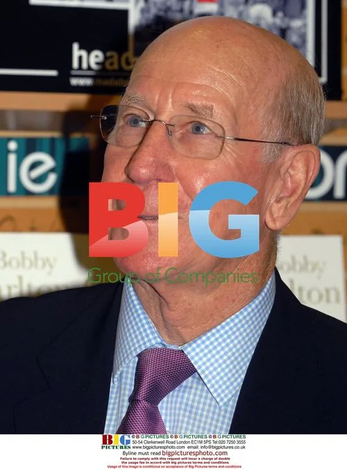 Bobby Charlton Signing Autobiography