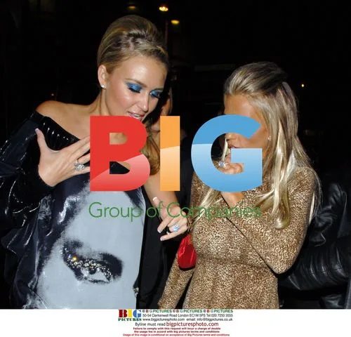 Alex Curran and Katie Price's Night Out