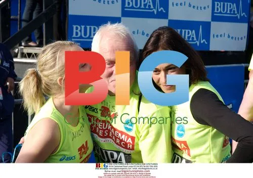Celebrities at BUPA 2007 Great North Run