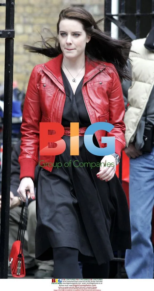 Actress Michelle Ryan Filming ITV1 Drama