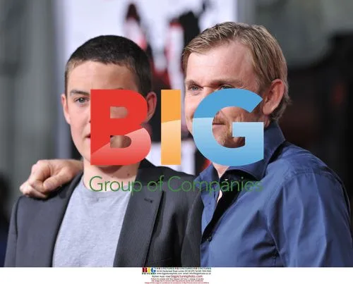 Rick Schroeder and son at "Street Kings" premiere