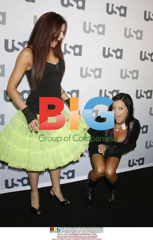 Maria Kanellis and Candice Michelle at USA Network Event