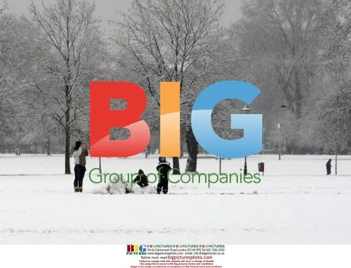 Heavy Snowfall in Central London