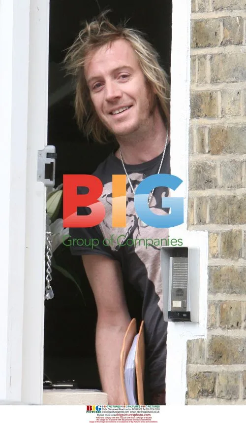 Rhys Ifans at Sienna Miller's House