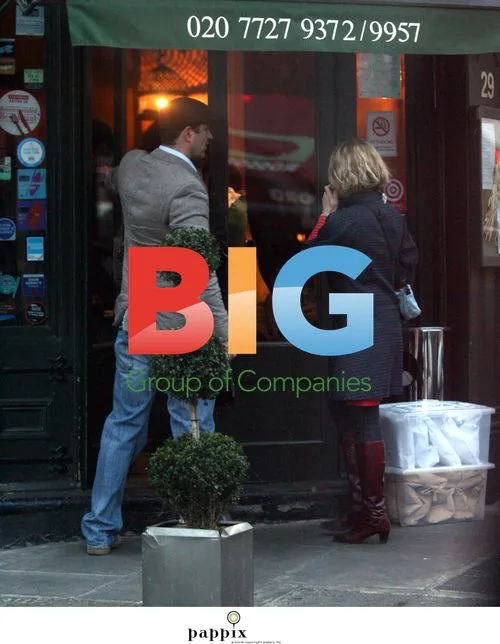 Marc Bannerman and Cerys Matthews Spotted Holding Hands