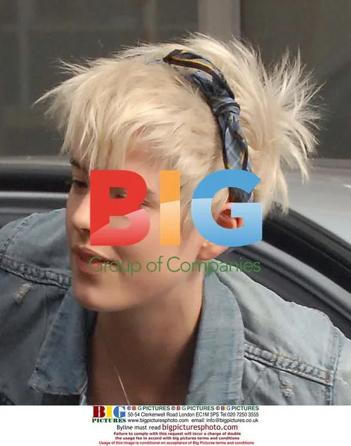 Model Agyness Dean leaving Covent Garden Hotel