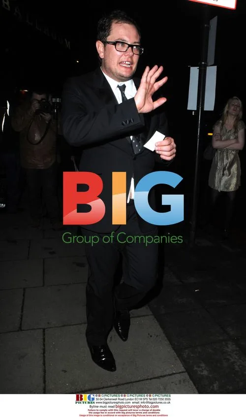Alan Carr at BAFTA awards after party