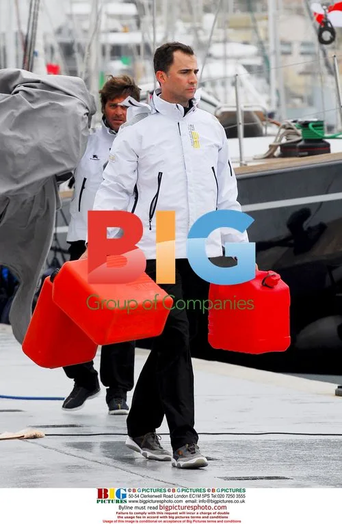 Crown Prince Felipe at Regata Hublot PalmaVela Boat Race