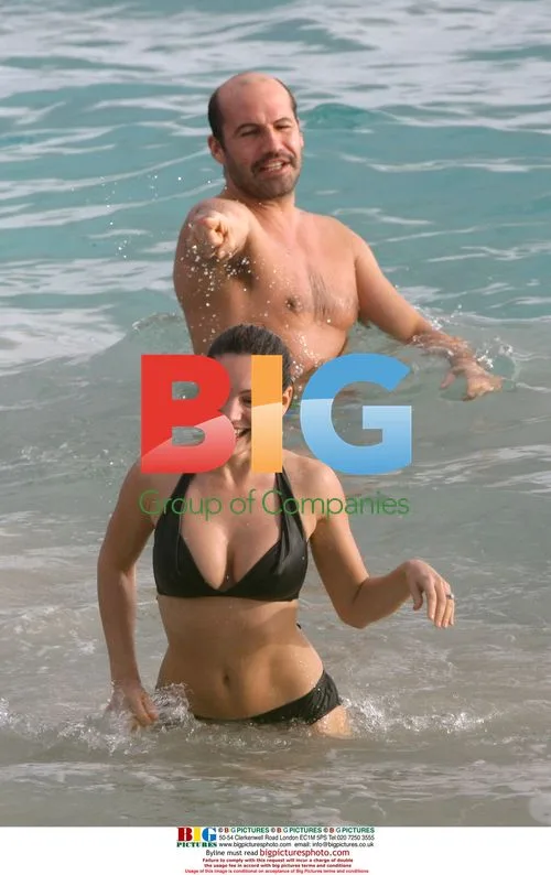 Kelly Brook and Billy Zane on holiday in St Barth's