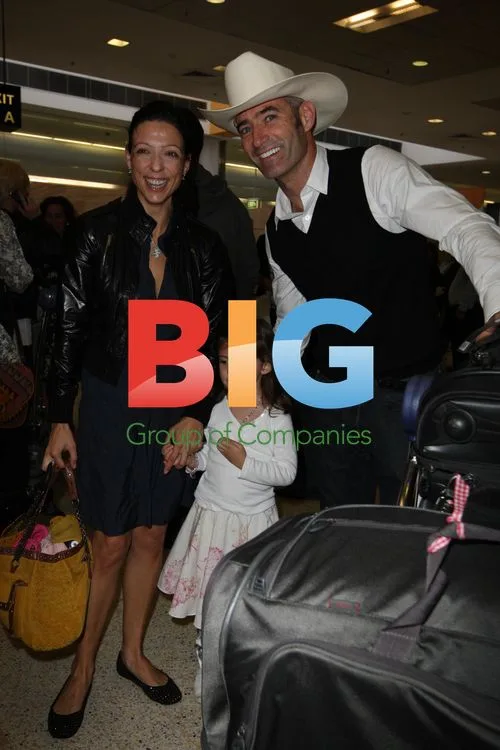 Anthony Field Arrives at Sydney Airport