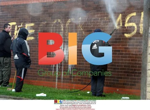 Liverpool FC graffiti targeting Riise