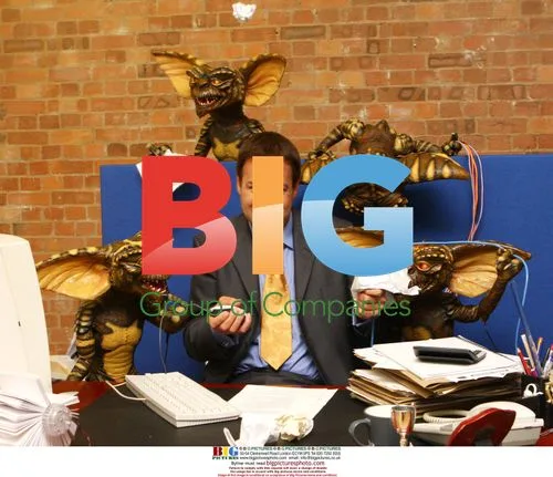 Peter Jones fends off Gremlins