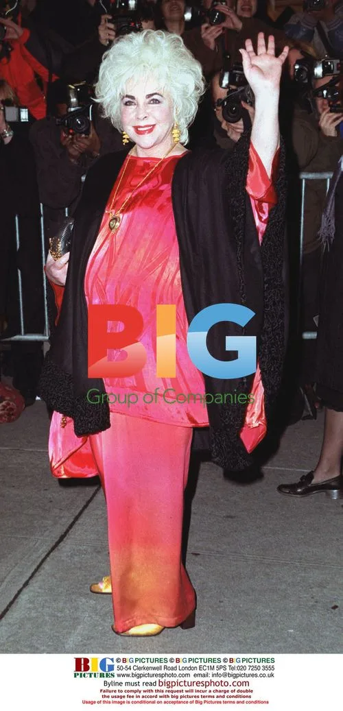 Elizabeth Taylor at AmFAR Charity Auction