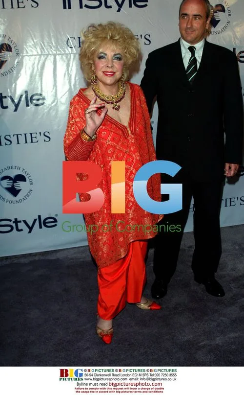 Elizabeth Taylor at Jewelry Gala